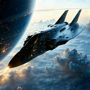 Aerospace Technology In Field Deployment With Fighter Flying