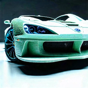 Automotive Technology In Research Center With Green Sports