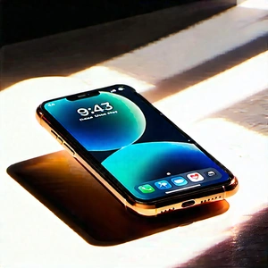 Smartphone With User Interface With Smartphone Sitting