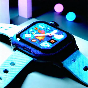 Smart watch with data visualization