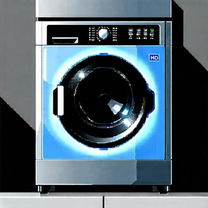 Innovative Smart Appliance Design With Blue White