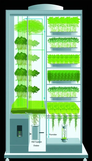 A Large Greenhouse Filled With Various Plants