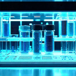 Healthcare Technology In (modern:1.34) Laboratory With Image, There