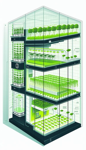 green white illustration