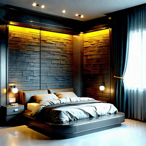Lifestyle Cinema 4d: Bedroom Sanctuary With Organized Space With Large Bedroom