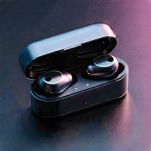Wireless Earbuds With User Interface With Pair Black