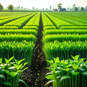Agricultural Technology In (design:1.48) Studio With Large Field