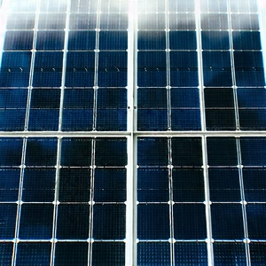 Solar Panel With Laser Scanning With Large Solar