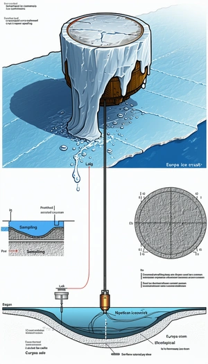 A Cartoon Drawing Of A Boat Is Shown, With A Large Iceberg In The Background
