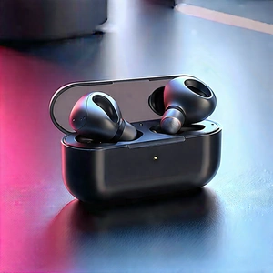 Wireless Earbuds With (digital:1.25) Artwork With Black Containing