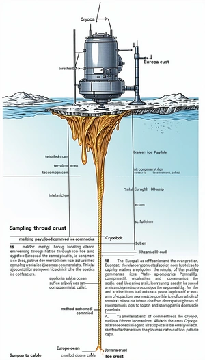 The Image Is A Cartoon Drawing Of A Large Oil Drilling Rig