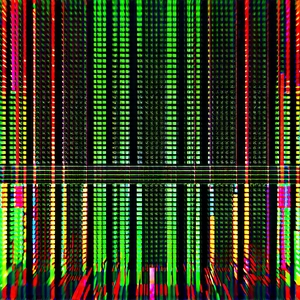 Close-up of sensor array
