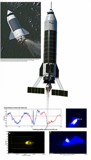 The Image Is A Collage Of Various Space-related Topics