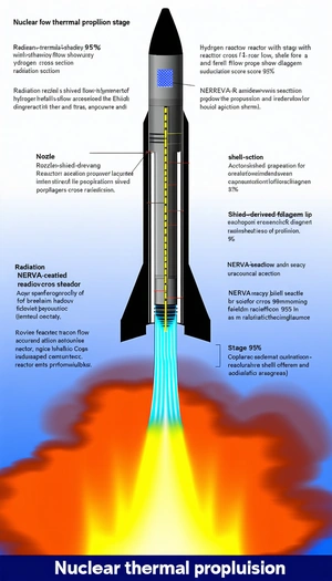 A Diagram Is Shown Of A Rocket Engine, With The Main Components Labeled