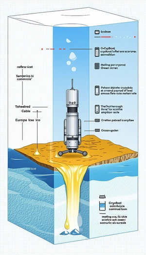 The Image Is A Diagram Showing The Different Parts Of A Submarine