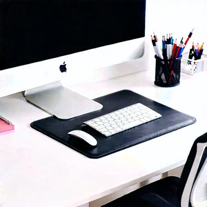 Business Isometric Design: Workplace with (modern:1.25) office supplies on desk