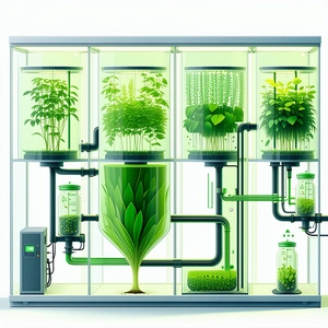 A Large Greenhouse Filled With Various Plants