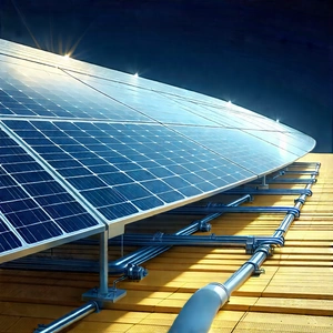 Innovative Renewable Energy Design With Solar Panel