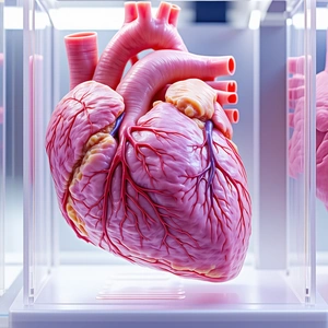 A Close-up Of A Heart, Showcasing Its Intricate Details