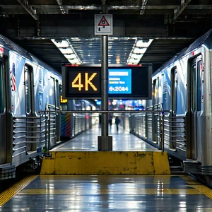 Urban Commercial Photography: City subway in financial district