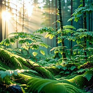 (digital:1.49) Transformation Visualization With Lush Green