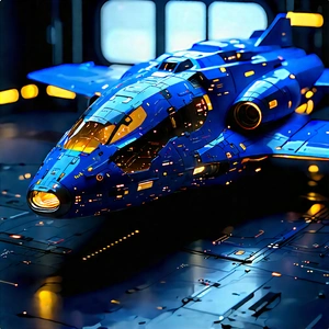Aerospace technology in (design:1.19) studio
