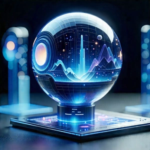 Machine Learning Visualization With Large, Illuminated