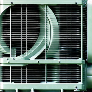 Close-up of cooling system