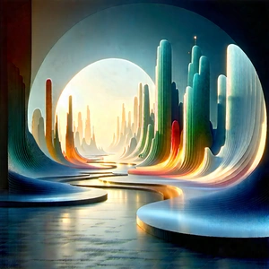 Digital Transformation Visualization With Image, There