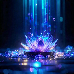 Entertainment Technology In (design:1.47) Studio With Beautiful Blue