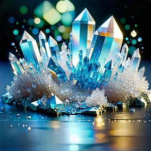 Abstract Isometric Art: Abstract Interpretation Of Crystal Growth With Beautifully Crafted