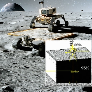 A Robotic Rover On The Surface Of A Planet
