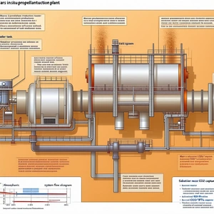 The Image Is A Diagram Of A Power Plant, Specifically A Turbine Plant