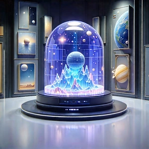 Entertainment Technology In Research Center With Image, There
