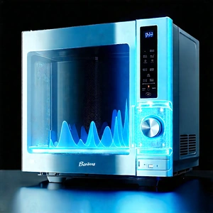Innovative Smart Appliance Design With Small, Blue
