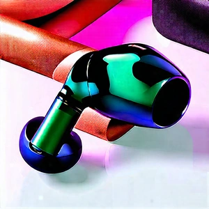 Wireless Earbuds With (digital:1.19) Artwork With Green Blue