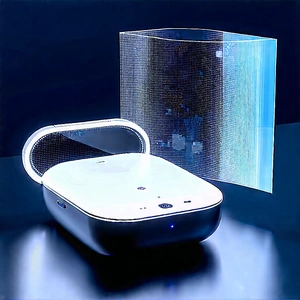Smart Home (device:1.28) With Holographic Display With Small White