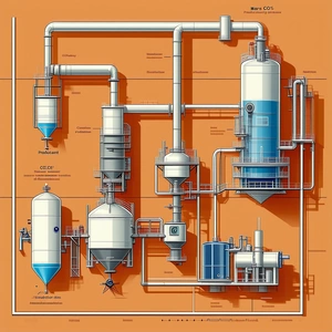 detailed drawing factory