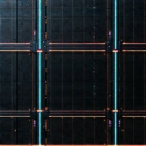 Close-up Of Sensor Array With Large, Black