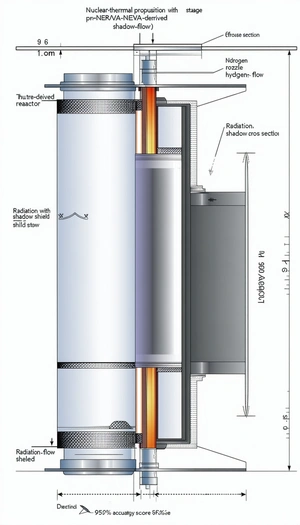 A Large Metal Structure With A Long, Narrow Tube Running Through It