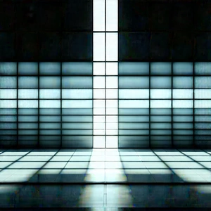 Abstract Bauhaus Style: Grid system with diffuse lighting