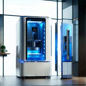Innovative Smart Appliance Design With Large, Modern-looking