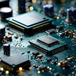 Tech Tilt-Shift Photography: Close-up of sensor array