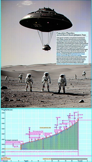 In The Image, There Is A Group Of Six Astronauts Standing On A Rocky Surface, Possibly On The Moon