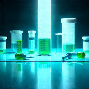Healthcare Technology In Modern Laboratory With Table Variety