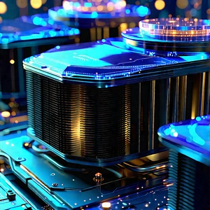 Close-up Of Cooling System With Image, There
