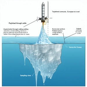 A Large Iceberg Floating In The Ocean
