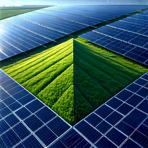 Innovative Renewable Energy (design:1.3) With Large Solar