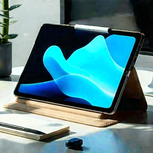 Tablet with streaming content