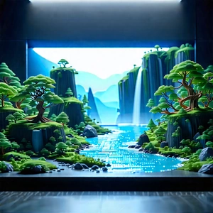 Entertainment Technology In Modern Laboratory With Image, There